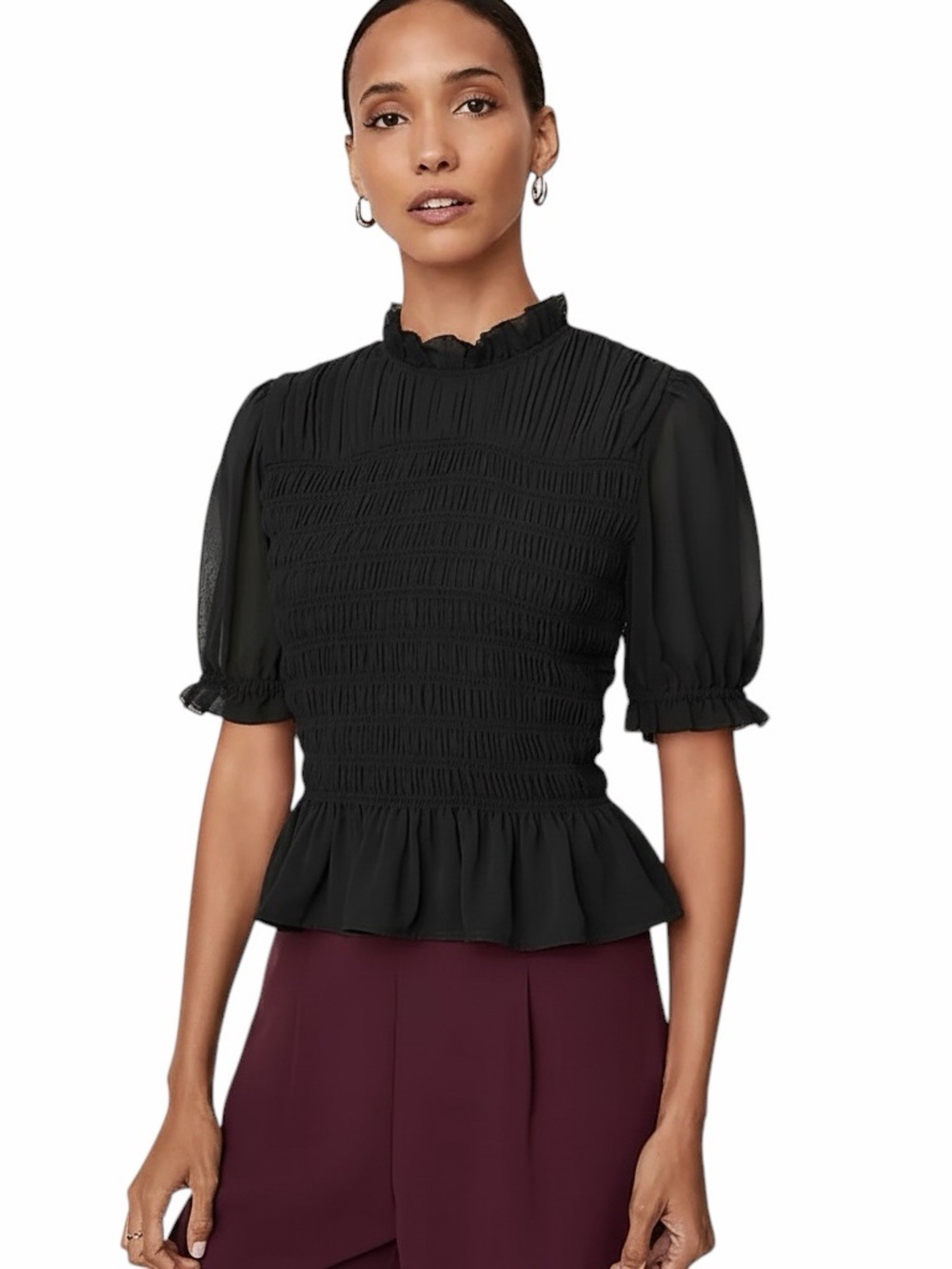 Ann Taylor Black Women's Blouse